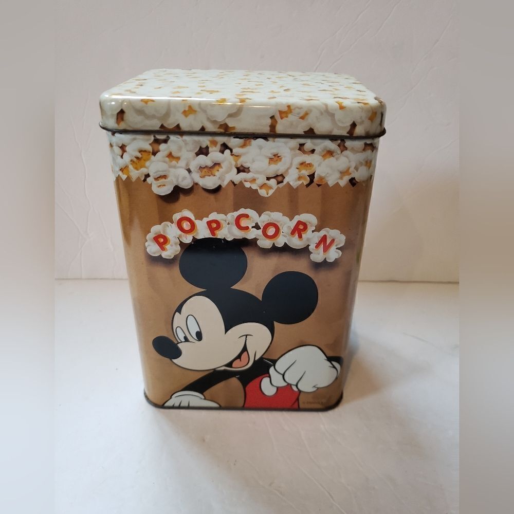 Mickey Mouse Popcorn Tin - Picture 4 of 10